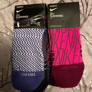 Nike dry cushion no show socks six pair